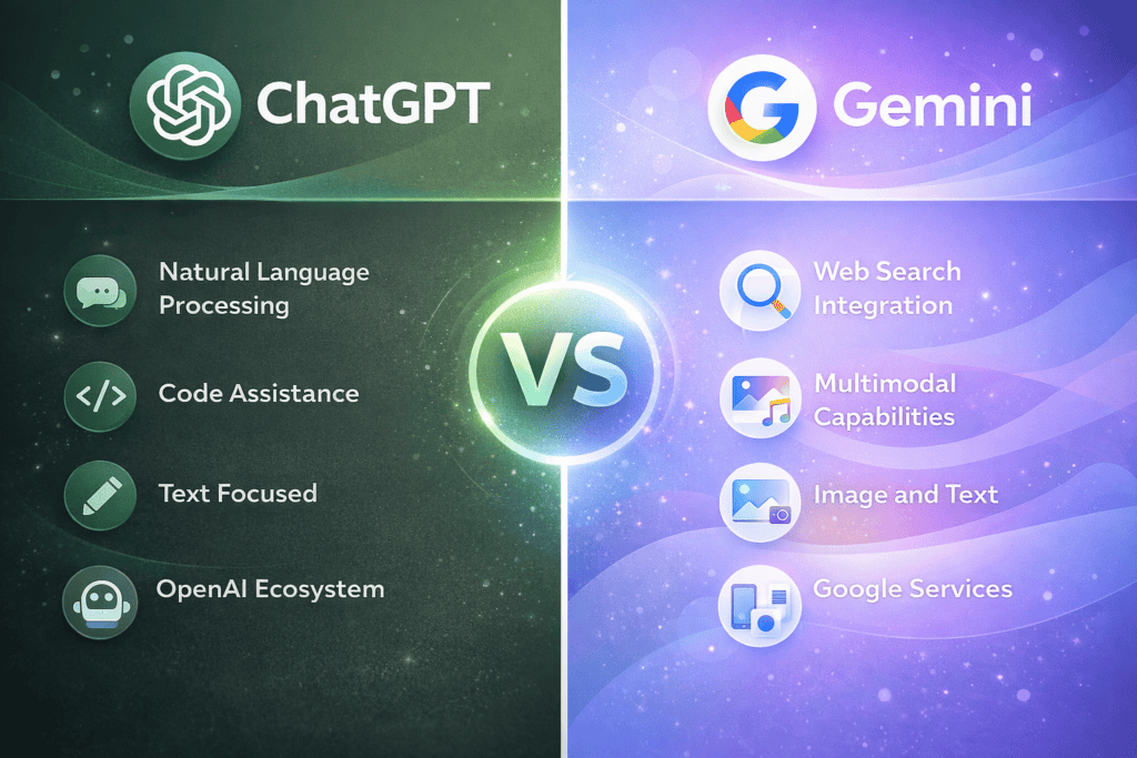 chatGPT, Gemini 비교 이미지